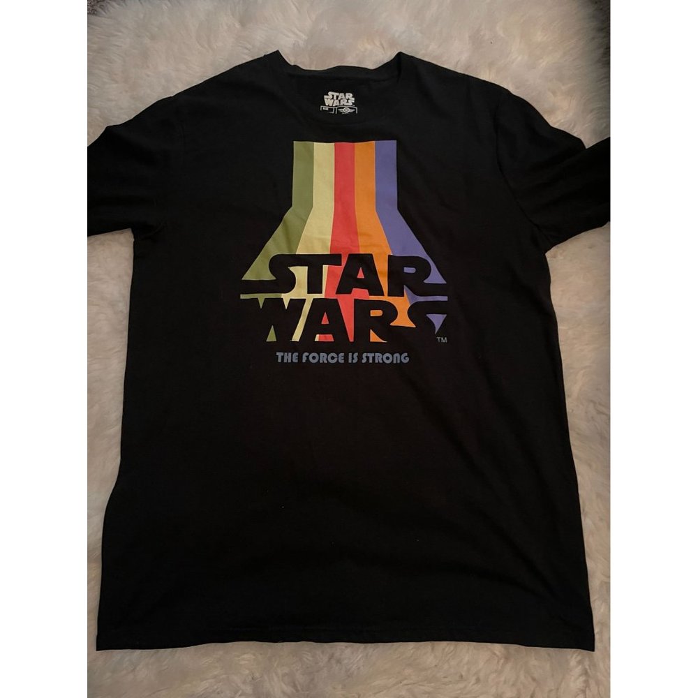 Star Wars The Force Is Strong T Shirt Mens Size XL
